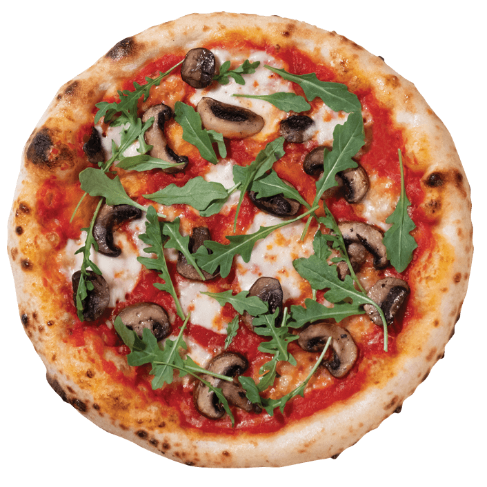 Holy Napoli Funghi frozen pizza